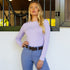 RJ Classics Jordyn Crew Neck Long Sleeve Ladies Shirt